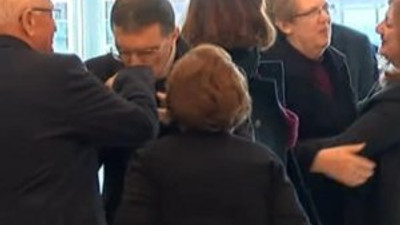 Aziz Sancar'a havalimanında büyük sürpriz !