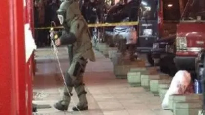 Otogar'da el bombası bulundu !