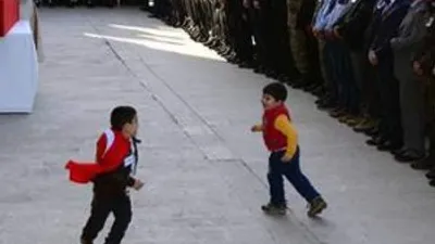 Yürekleri dağlayan görüntü...