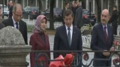 Başbakan Davutoğlu Sultanahmet'te !