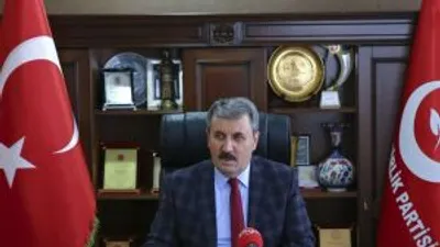 Bbp Genel Başkanı Destici: