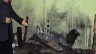 Odun içindeki bomba sobada patladı: 7 Yaralı