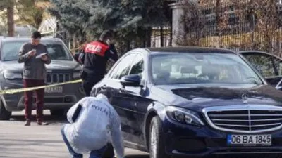 Ankara'da işadamına silahlı saldırı !