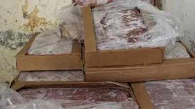 2 ton kaçak et ele geçirildi !