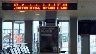 İDO'da bazı seferler iptal edildi !