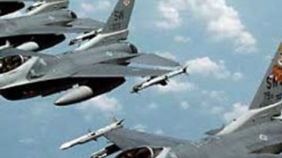 12 F-16 uçağı devriye uçuşu yaptı