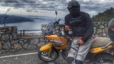 Motosiklet tutkusu sonu oldu