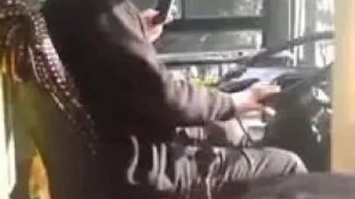 Halk otobüsü şoförü pes dedirtti !