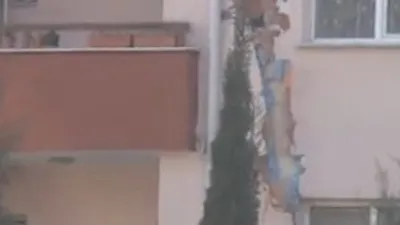 Askeri lojmana roket mermisi isabet etti !