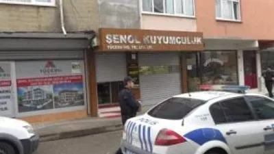 İstanbul'da kuyumcu soygunu