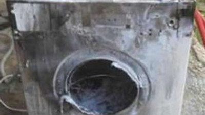 Çamaşır makinesi dehşet saçtı: 2 ölü