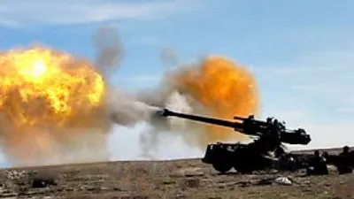 IŞİD militanları Obüs toplarıyla vuruldu !