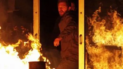 Kördüğüm'de yangın var
