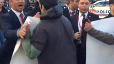 Korumalardan garip müdahale...