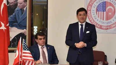 Hazinedar tüm dünyaya örnek olacak projeyi New York'ta tanıttı