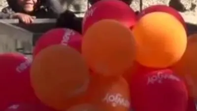 23 Nisan'da yürek burkan görüntü...