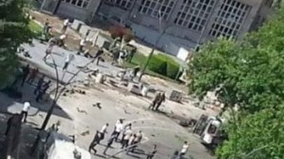 Ünlü sunucu patlamanın olduğu bölgedeydi