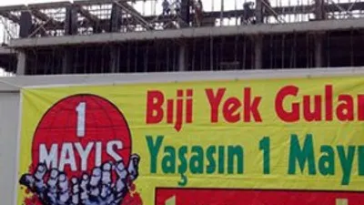 1 Mayıs'ı çalışarak geçirdiler !