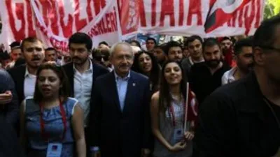 CHP Anıtkabir'e yürüdü