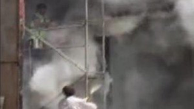 Nişantaşı'nda korkutan yangın