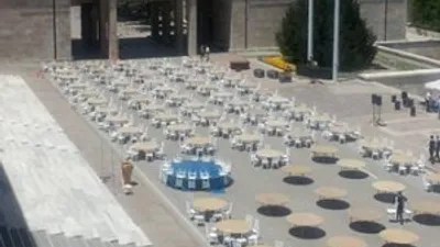Meclis'te iftar hazırlığı