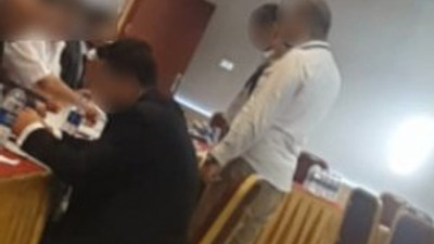 MHP kurultayından şok görüntüler !