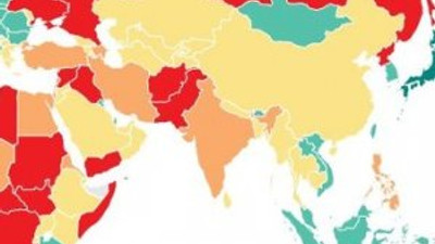 Türkiye huzur sıralamasında 145'inci oldu !