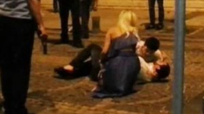 Samsun'da ikizler polisin silahını aldı ve...