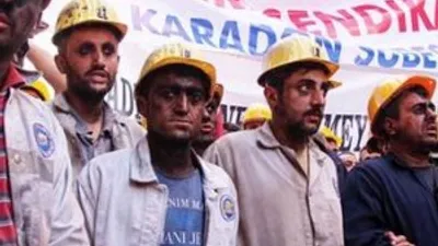 Özelleştirmeyi duyan madenciler ayağa kalktı !