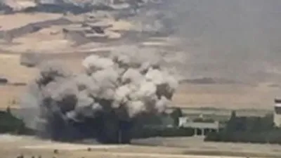 Akıncı Üssü böyle bombalandı !