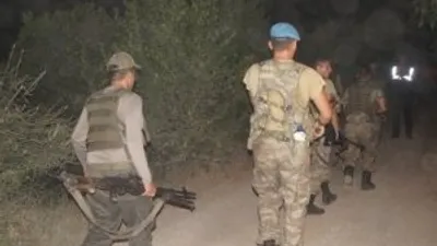 Kaçak darbecileri avcılar yakalattı