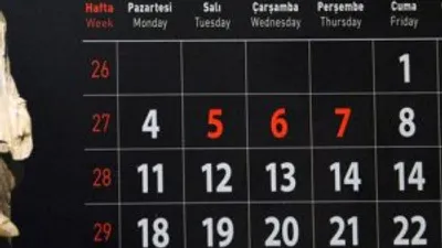 Darbe tarihini takvimlere işlemişler