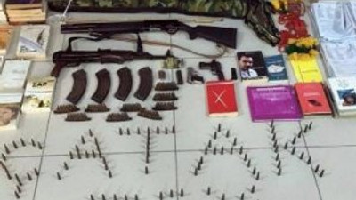 DBP'li yöneyicinin evi cephanelik çıktı !