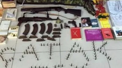 DBP'li yöneyicinin evi cephanelik çıktı !