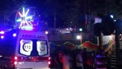 Lunaparkta dehşet: 11 Yaralı