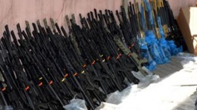 Yakalanan araçta cephanelik çıktı