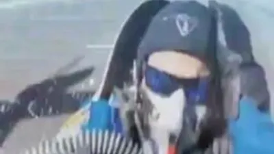 Pilot mucizevi şekilde ölümden döndü.