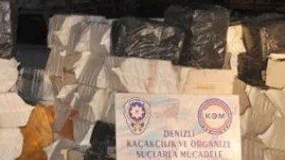 TIR dorsesinden binlerce paket çıktı !