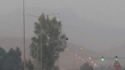 Mardin'de toz fırtınası paniği