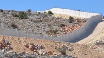 Sınır hendeli duvarla kapanacak