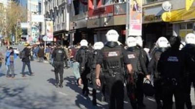 Şişli'de gergin anlar !