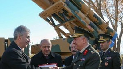 Milli füze sistemi 'Kasırga'da TSK'ya ilk teslimat
