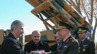 Milli füze sistemi 'Kasırga'da TSK'ya ilk teslimat