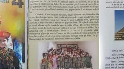 PYD/PKK, Suriye'deki ilkokullarda çocuklara 'militanlık'...