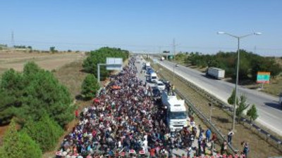 Suriyeliler Avrupa'ya gitmek istiyor