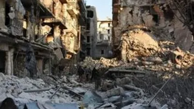 Halep'in yüzde 30'u Esad'a geçti !