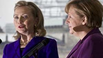 Merkel'den Clinton'a 5 milyon euro