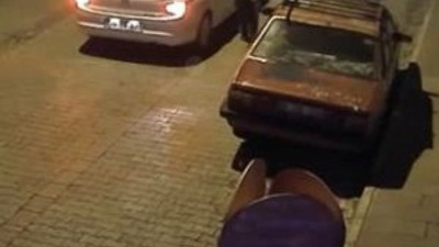 Cami avlusuna bıraktılar !