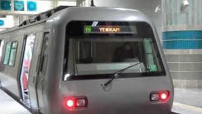İstanbul'da metro seferleri aksadı