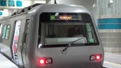 İstanbul'da metro seferleri aksadı